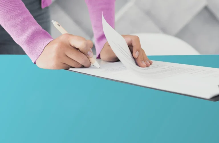 signing of a contract
