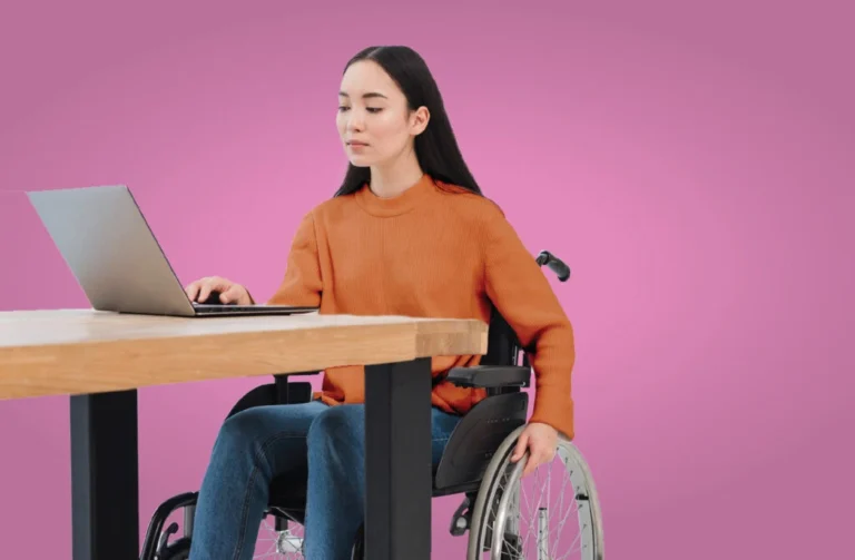 Person in wheelchair