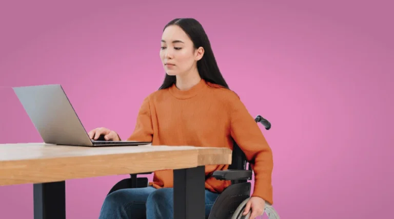 Person in wheelchair