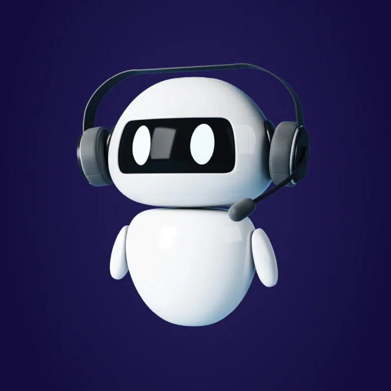 White carton of an AI robot - AI injury claim estimates